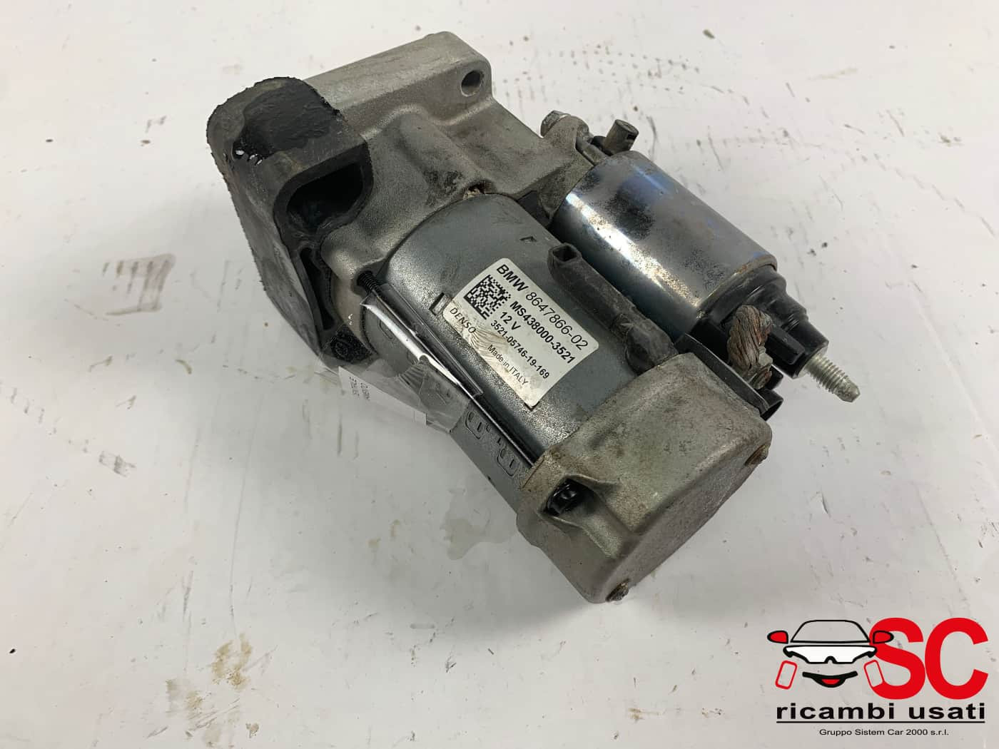 12418647866 MOTORINO AVVIAMENTO BMW X1 Serie (F48) benzina