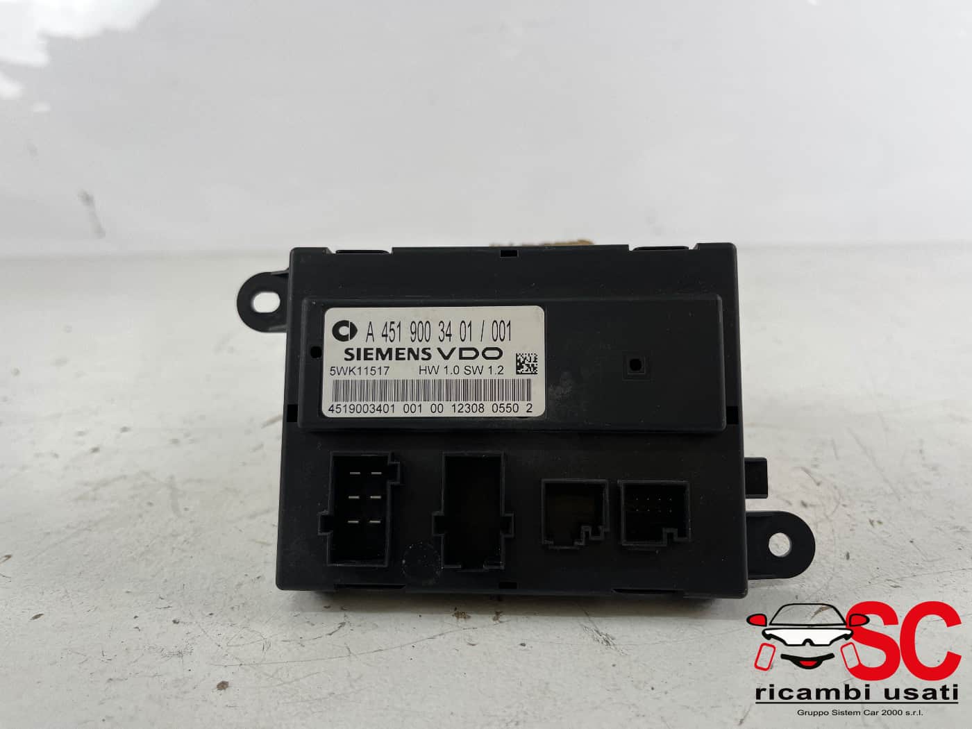 Centralina Chiusura Porte Smart Fortwo W451 A4519003401 - 39743