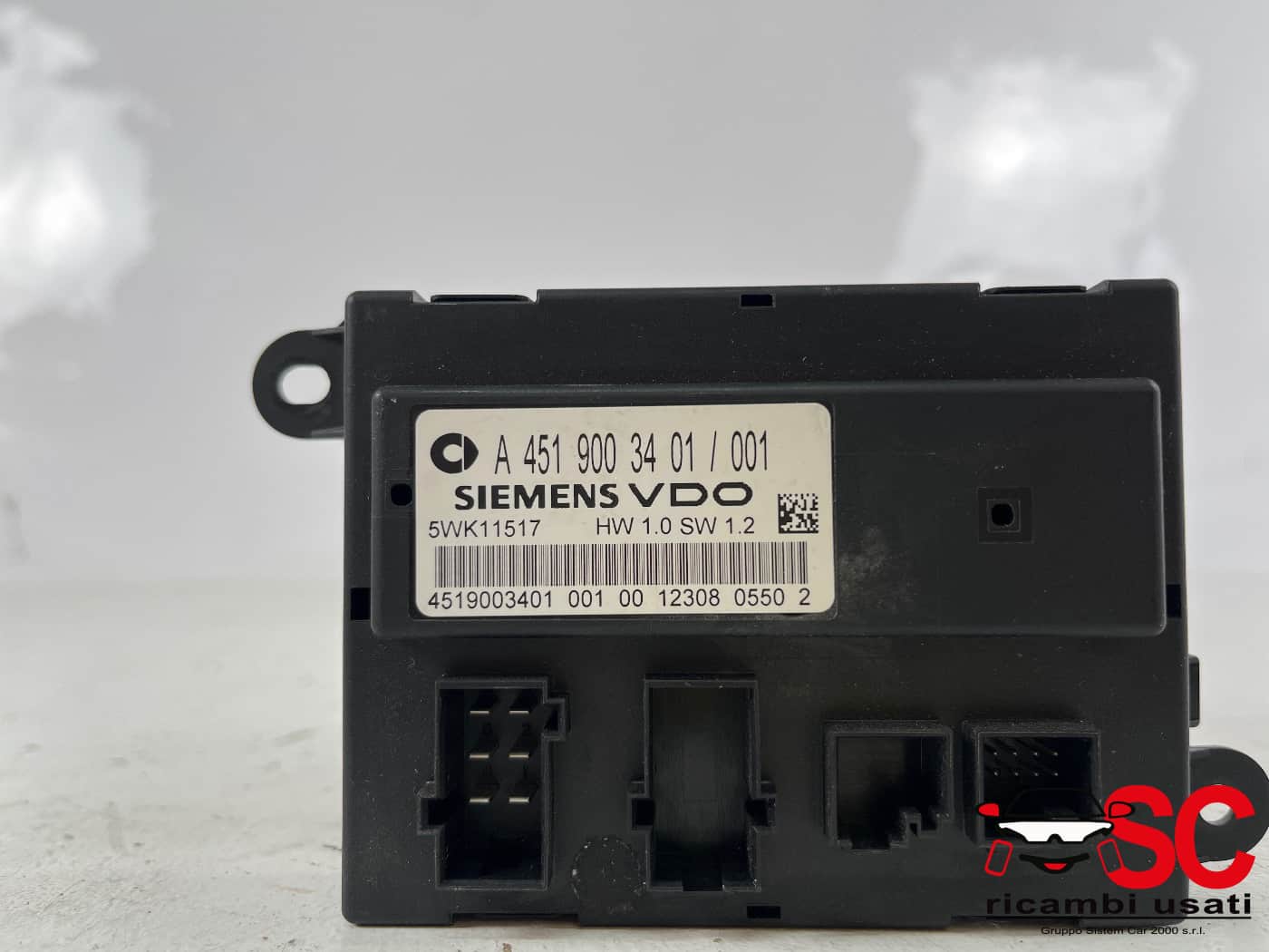 Centralina Chiusura Porte Smart Fortwo W451 A4519003401 - 39743