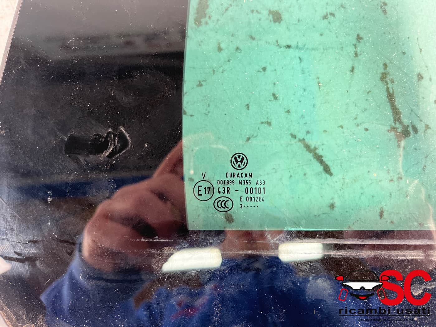 Vetro Fisso Posteriore Destro Volkswagen Tiguan 5NA845214L - 41482