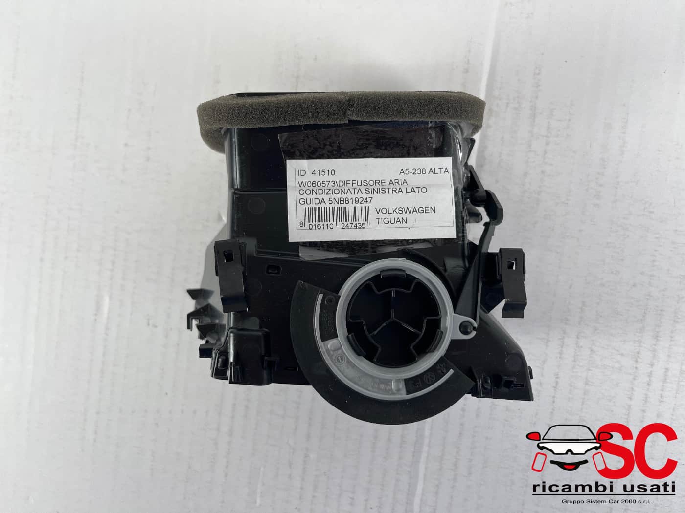 Diffusore Aria Sinistro Volkswagen Tiguan 5NB819247 - 41510