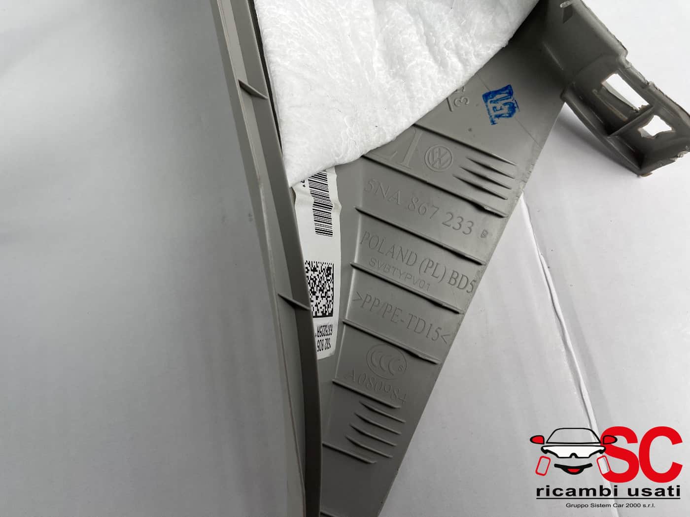 Rivestimento Montante Anteriore Volkswagen Tiguan 5NA867234 5NA867233 - 41519