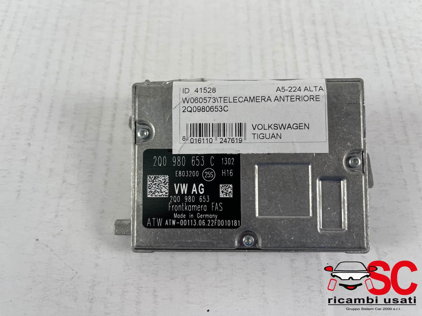 Telecamera Anteriore Volkswagen Tiguan 2Q0980653C - 41528