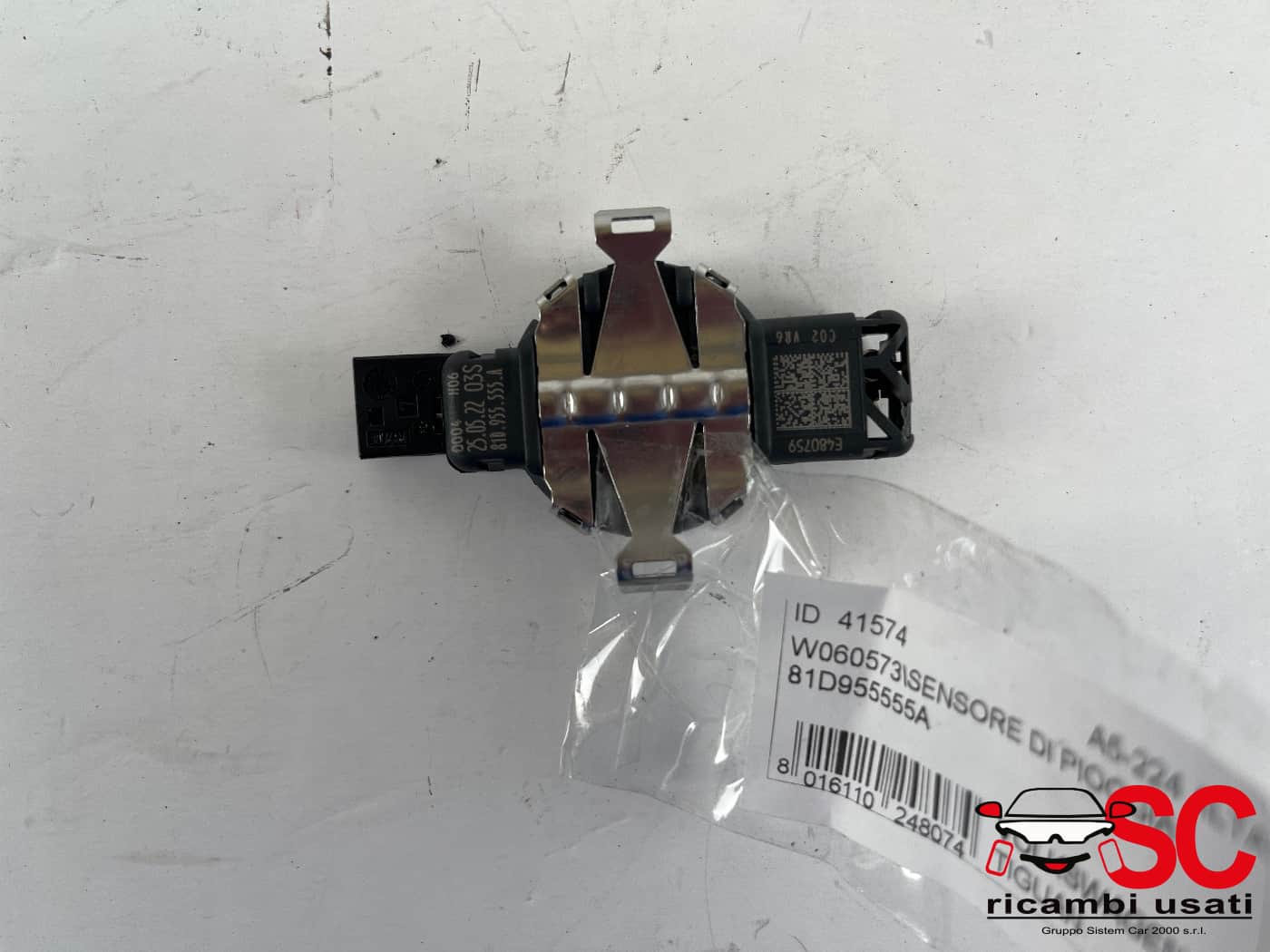 Sensore Di Pioggia Volkswagen Tiguan 81D955555A - 41574 Sensore Di Pioggia Volkswagen Tiguan 81D955555A - 41574