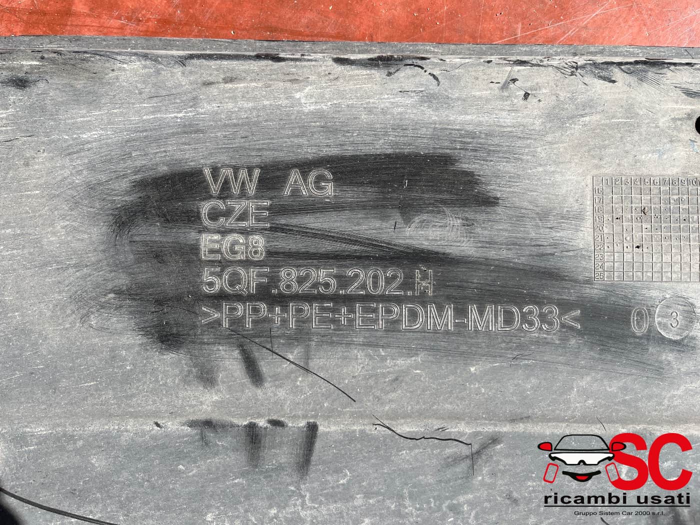 Riparo Sottoscocca Volkswagen Tiguan 5QF825202H - 41578