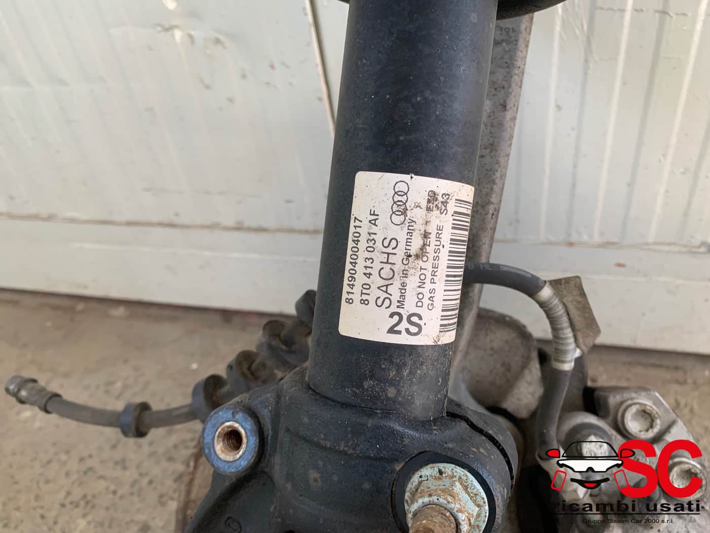 Mozzo Anteriore Destro Dx Audi A5 4G0407254A  4G0407254B - W00402