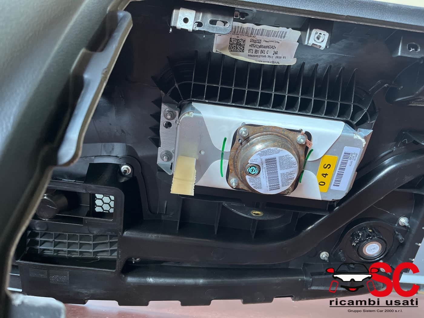 KIT AIRBAG SEMICOMPLETO AUDI A5 Coupé (8T) diesel