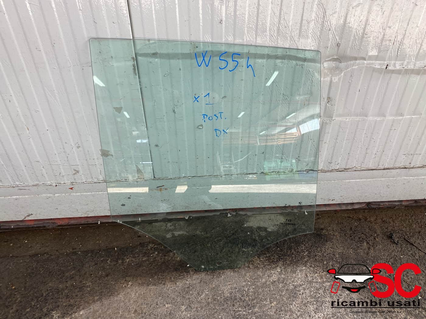 VETRO SCENDENTE POSTERIORE DESTRO BMW X1 Serie (F48) (15>)