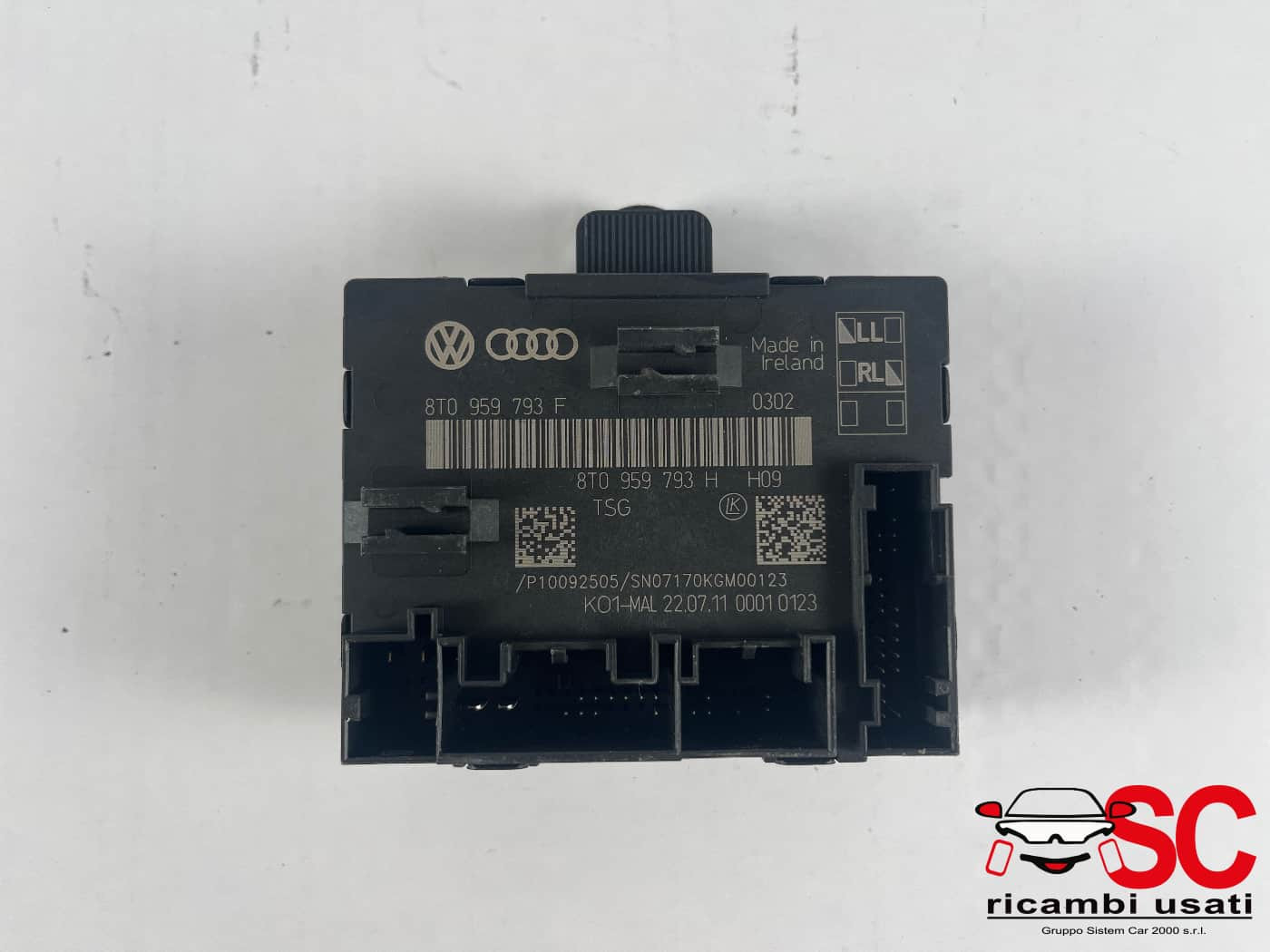 CENTRALINA PORTA SX GUIDA AUDI A5 Coupé (8T) 8T0959793H (07>11)