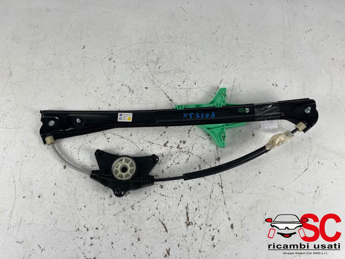 MECCANISMO ALZAVETRO POST. SX VOLKSWAGEN Tiguan Restyling Serie 5NA839461C (20>)