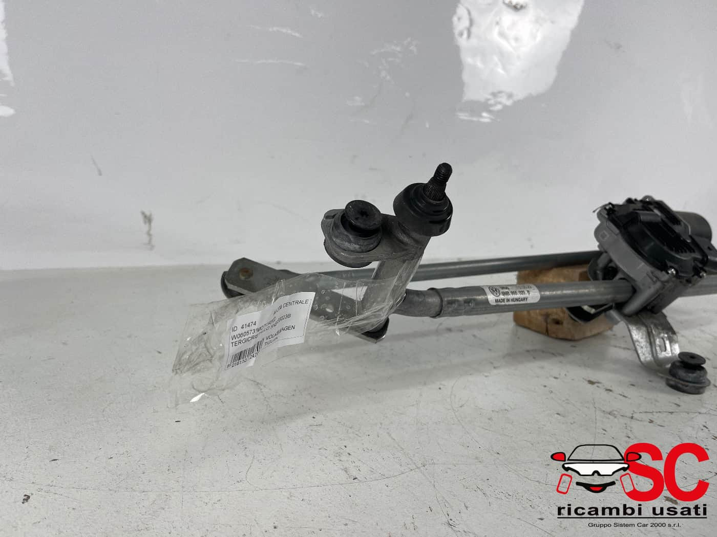 MOTORINO TERGICRISTALLO ANTERIORE VOLKSWAGEN Tiguan Restyling Serie 5NB955023B (20>)