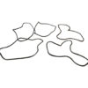GUARNIZIONI PORTIERE VOLKSWAGEN Tiguan Restyling Serie 5NA867911C (20>)