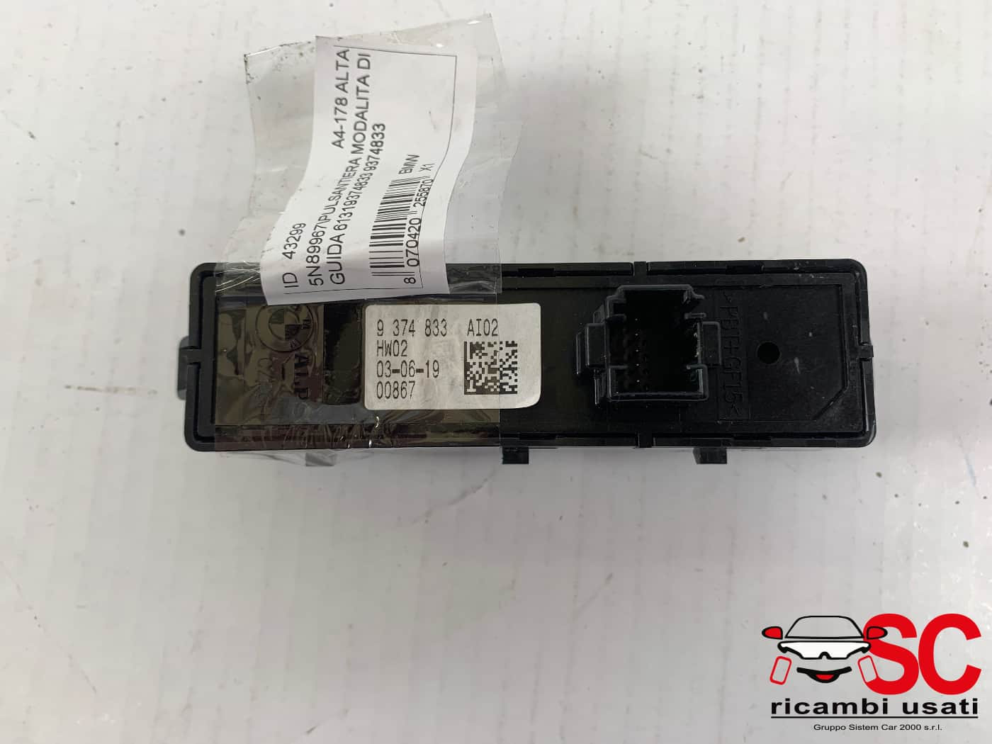 PULSANTI BMW X1 Serie (F48) 61319374833 (15>)