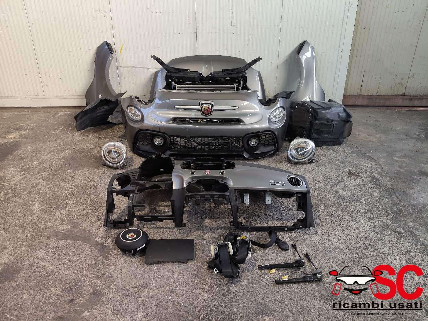 Musata E Kit Airbag Abarth 595 - W01510 Musata E Kit Airbag Abarth 595 - W01510