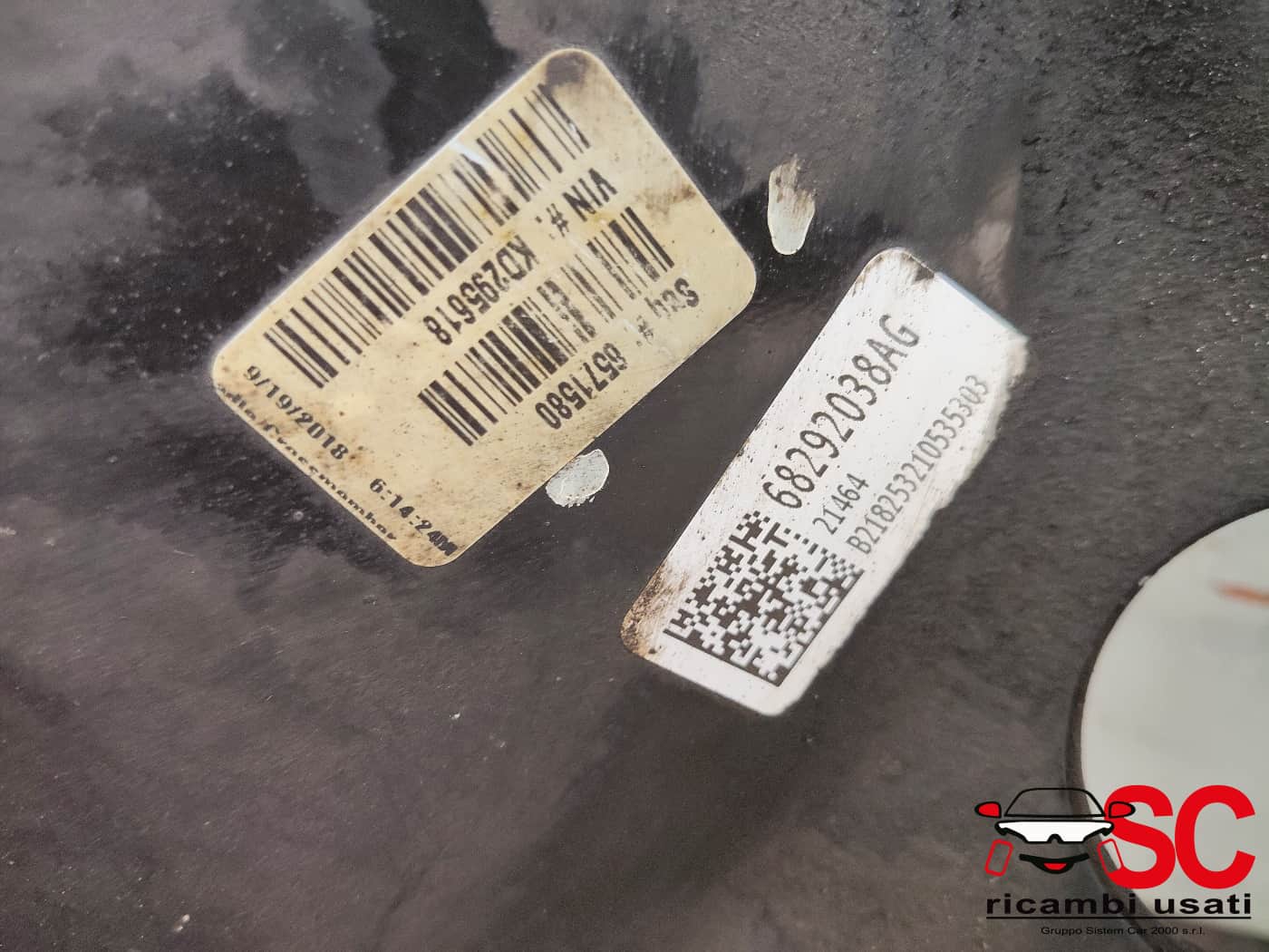 Culla Jeep Cherokee 2.0 Diesel 68292038AG - W01525