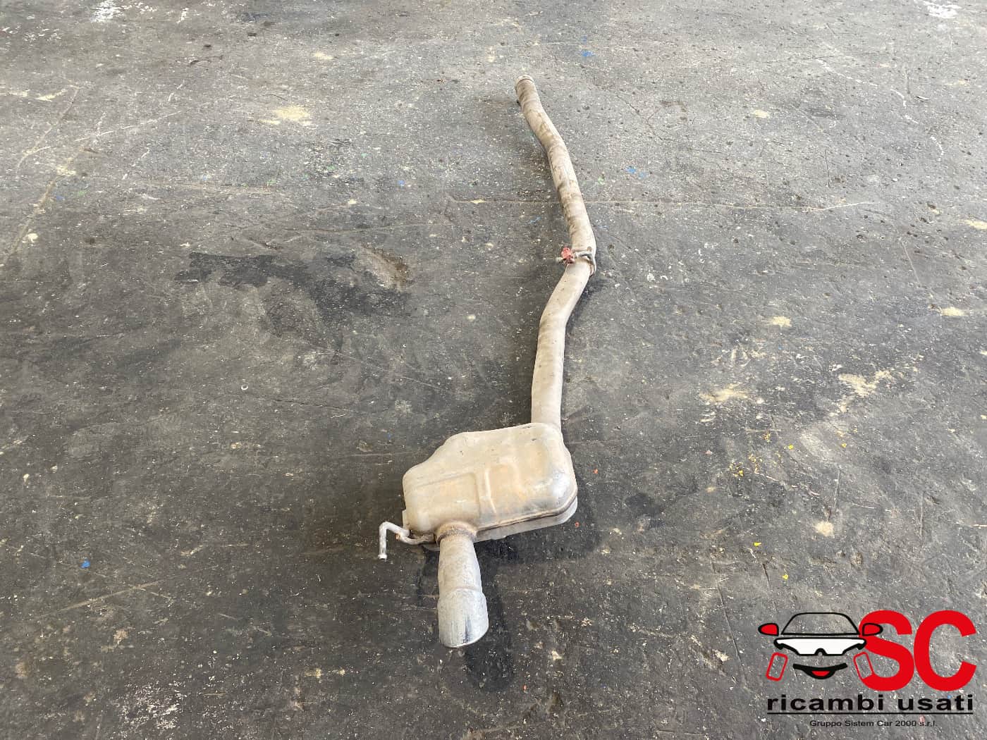 Marmitta Terminale Di Scarico Jeep Compass 2.0 53435909 - W01577