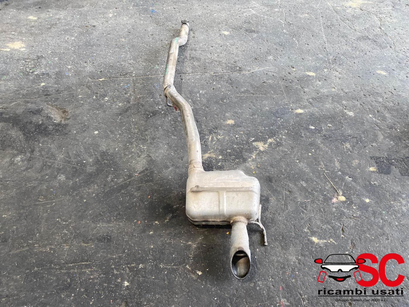 Marmitta Terminale Di Scarico Jeep Compass 2.0 53435909 - W01577