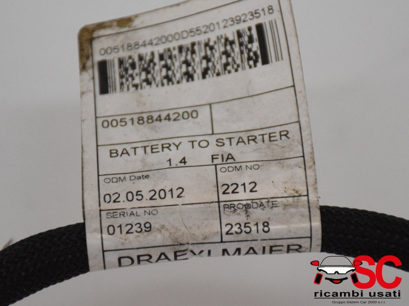 51884420 51884420 CAVO BATTERIA FIAT 500 L Serie (351_352) diesel