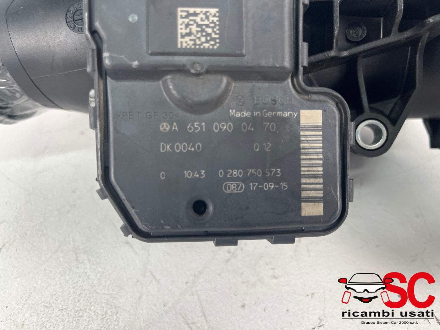 A6510900470 A6510900470 CORPO FARFALLATO MERCEDES CLA Coupé (C117) diesel