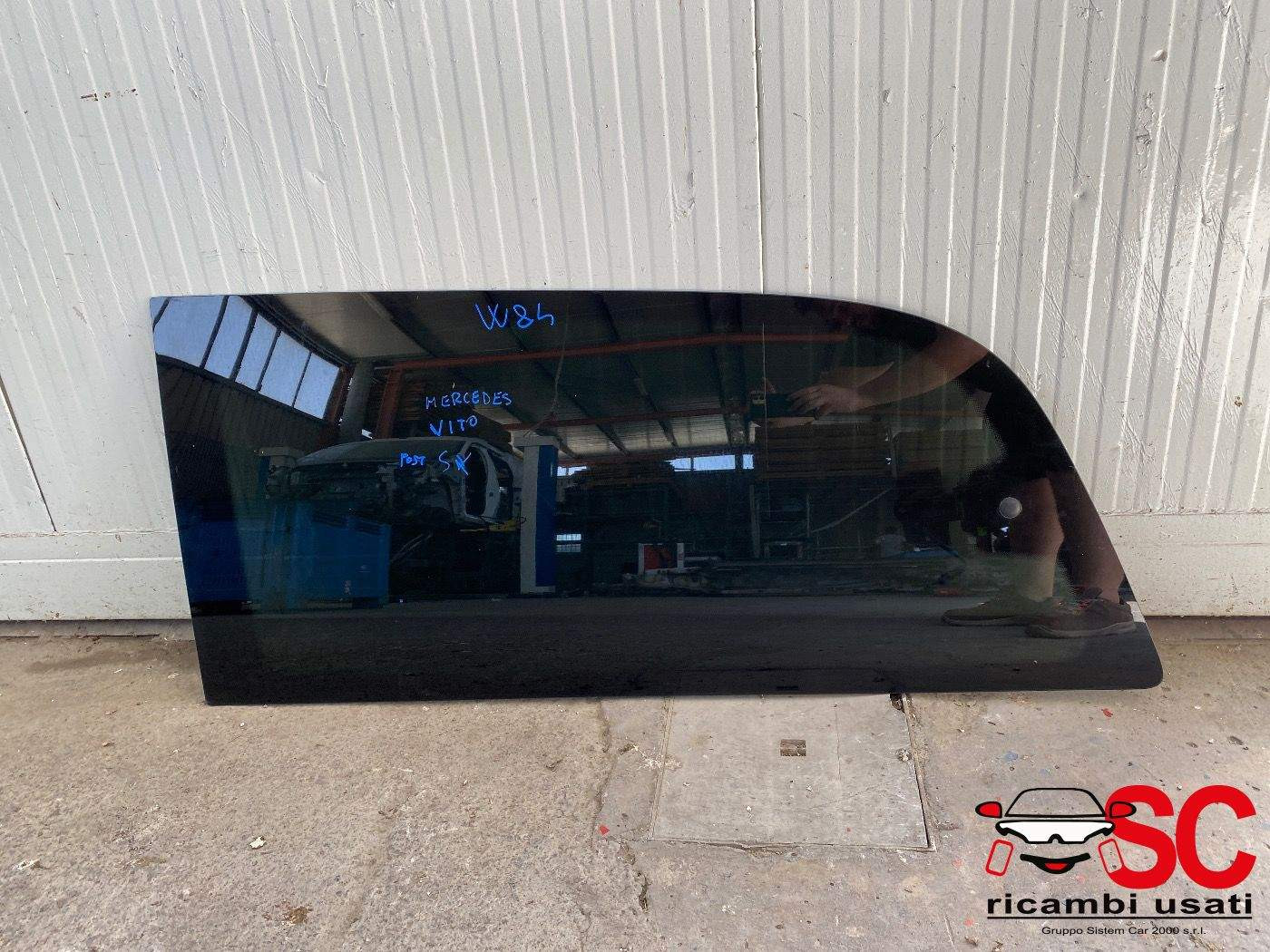 VETRO FISSO POSTERIORE SX MERCEDES Viano 1° Serie A6396721013 (03>)