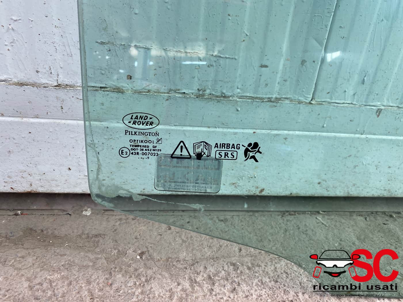 VETRO SCENDENTE ANTERIORE DESTRO LAND ROVER Freelander 1° Serie (98>03)