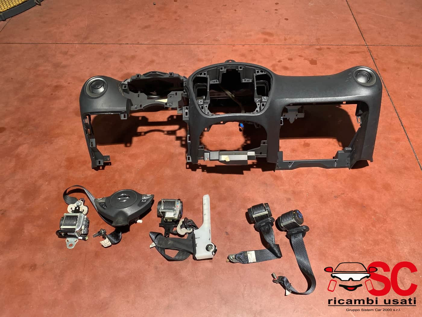 KIT AIRBAG SEMICOMPLETO NISSAN Juke Serie F15 diesel (14>18)