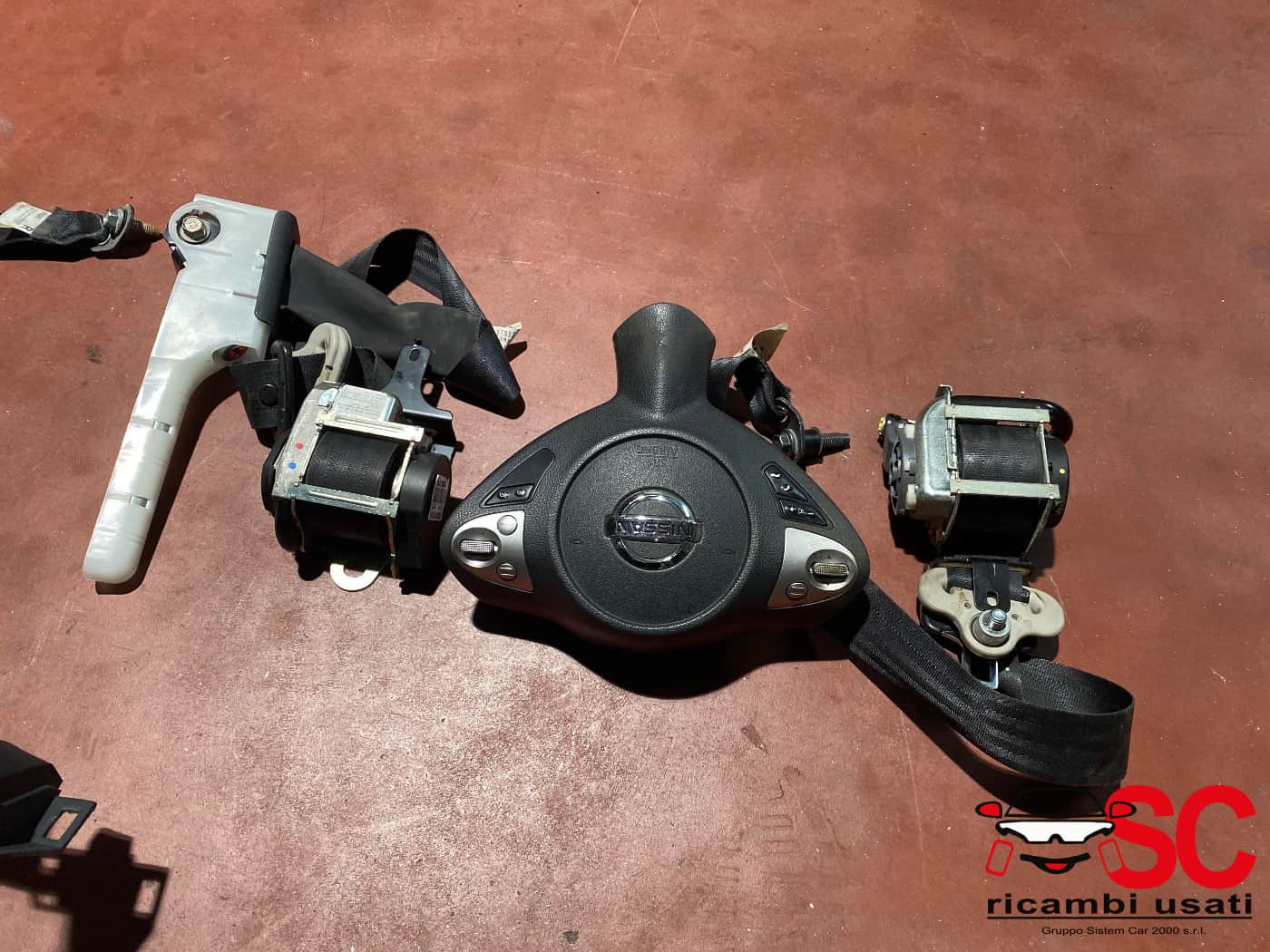 KIT AIRBAG SEMICOMPLETO NISSAN Juke Serie F15 diesel (14>18)