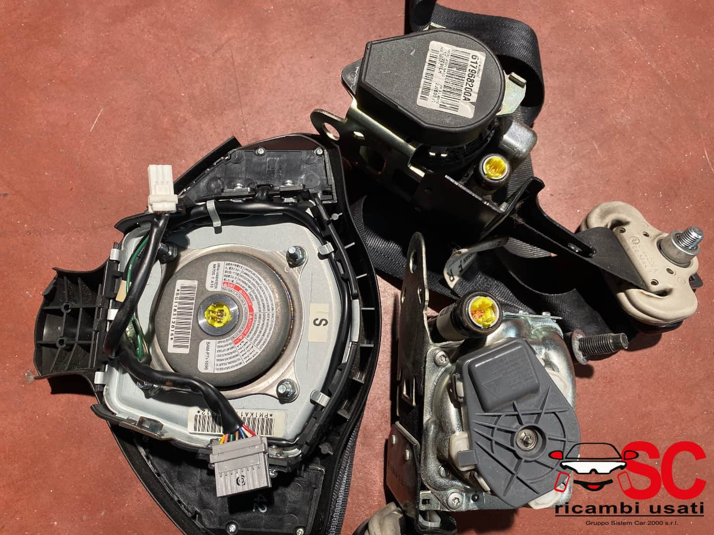 KIT AIRBAG SEMICOMPLETO NISSAN Juke Serie F15 diesel (14>18)