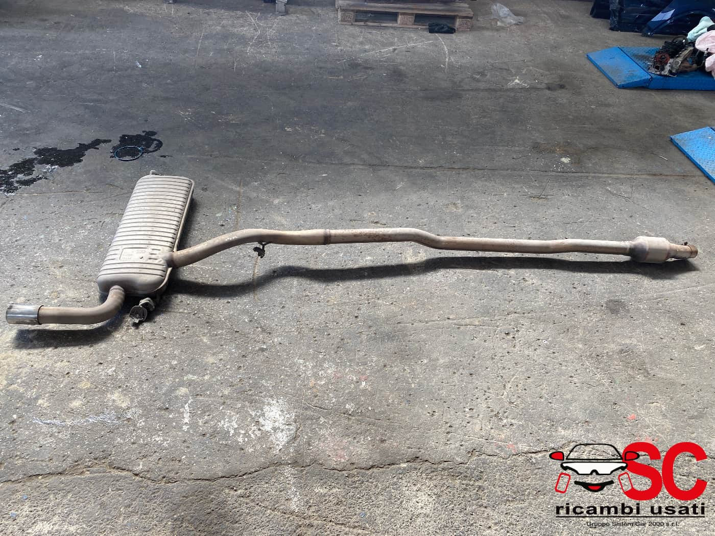 MARMITTA COMPLETA DI TERMINALE SCARICO BMW X1 Serie (F48) 18308584870 (15>)