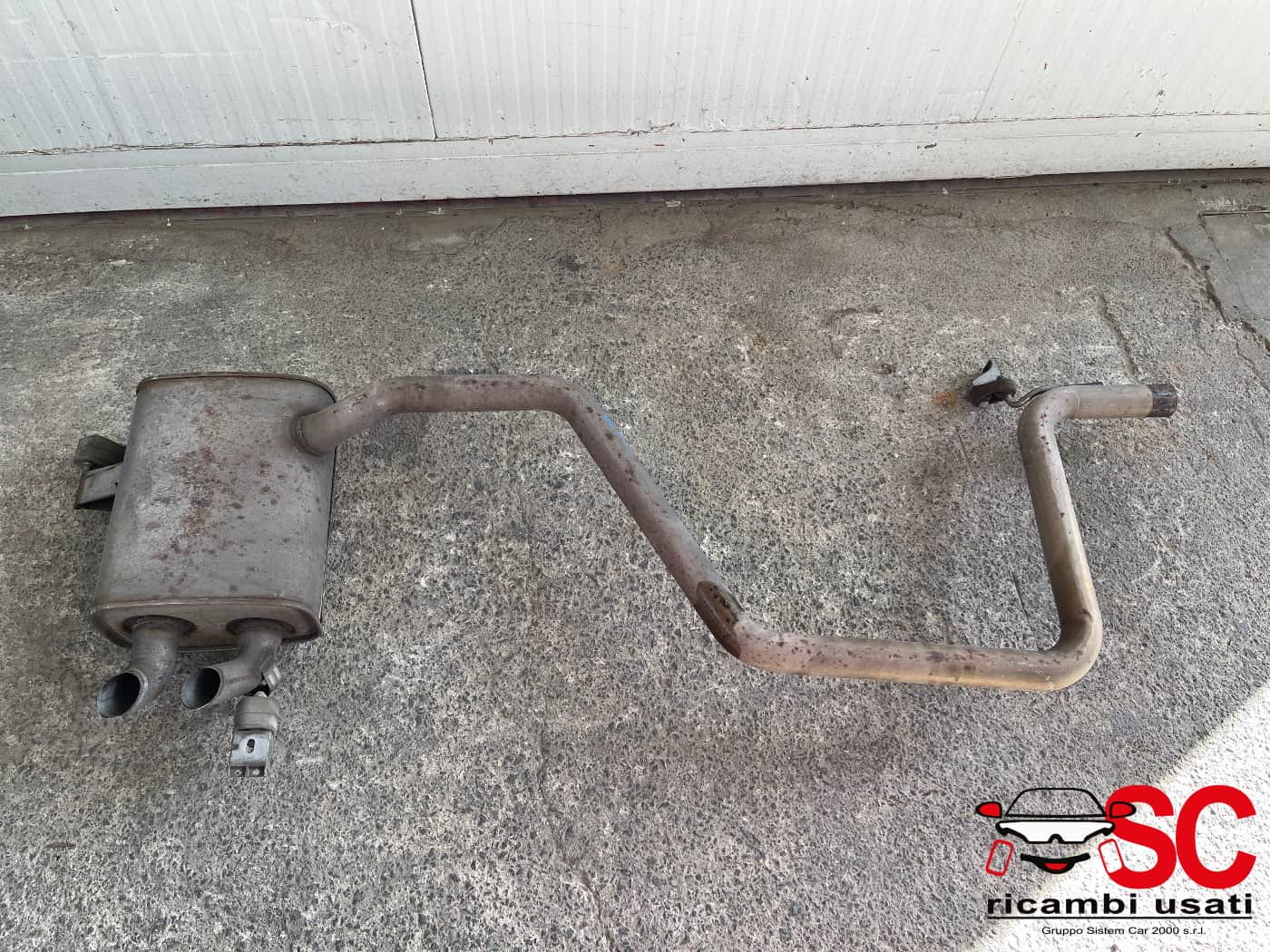 MARMITTA COMPLETA DI TERMINALE SCARICO VOLKSWAGEN Tiguan Restyling Serie 83A253181D (20>)