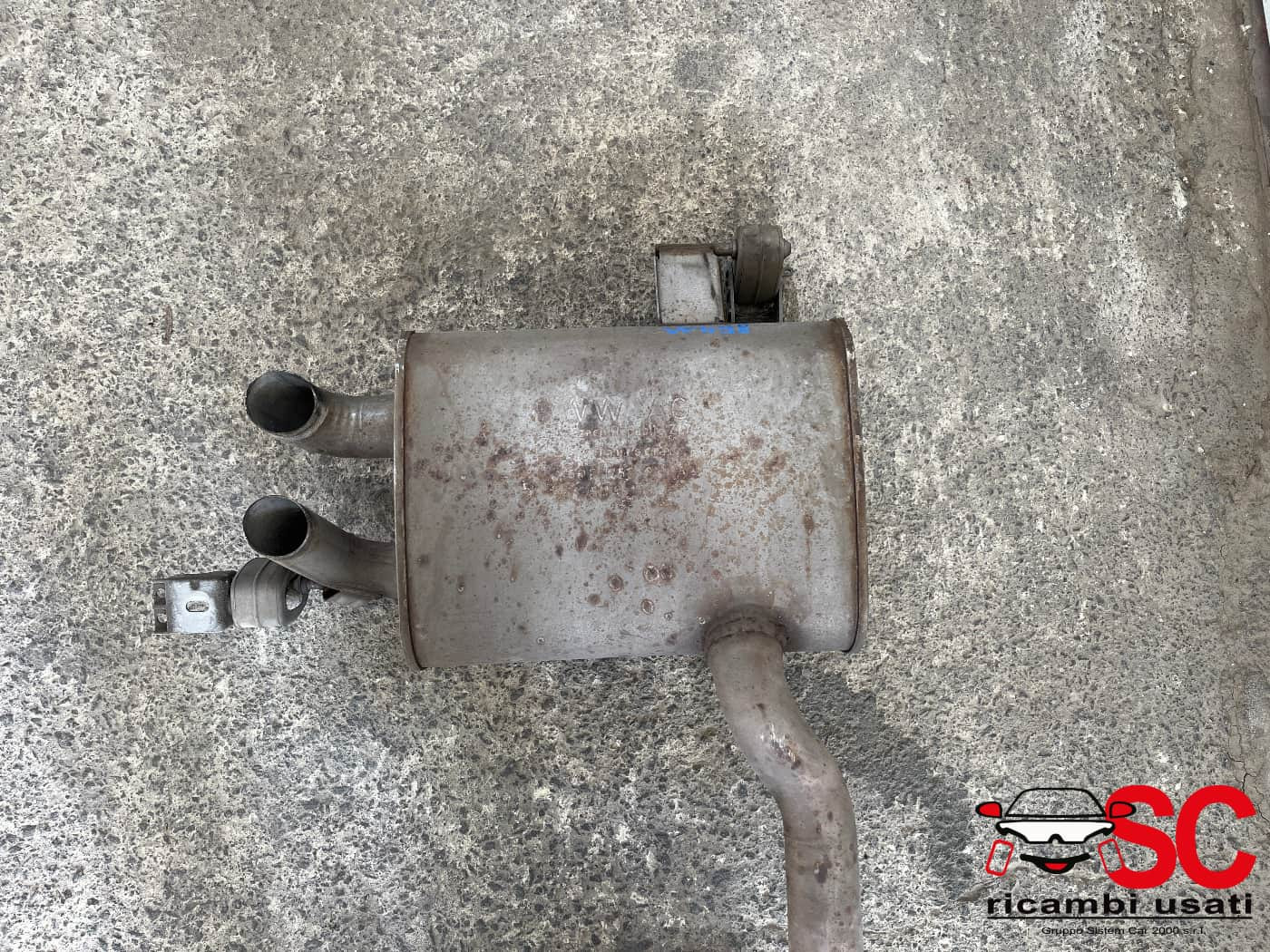 MARMITTA COMPLETA DI TERMINALE SCARICO VOLKSWAGEN Tiguan Restyling Serie 83A253181D (20>)
