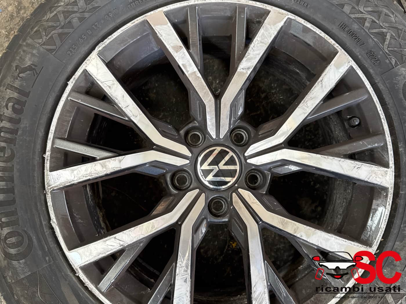 4 CERCHI IN LEGA VOLKSWAGEN Tiguan Restyling Serie 5NA601025AA (20>)