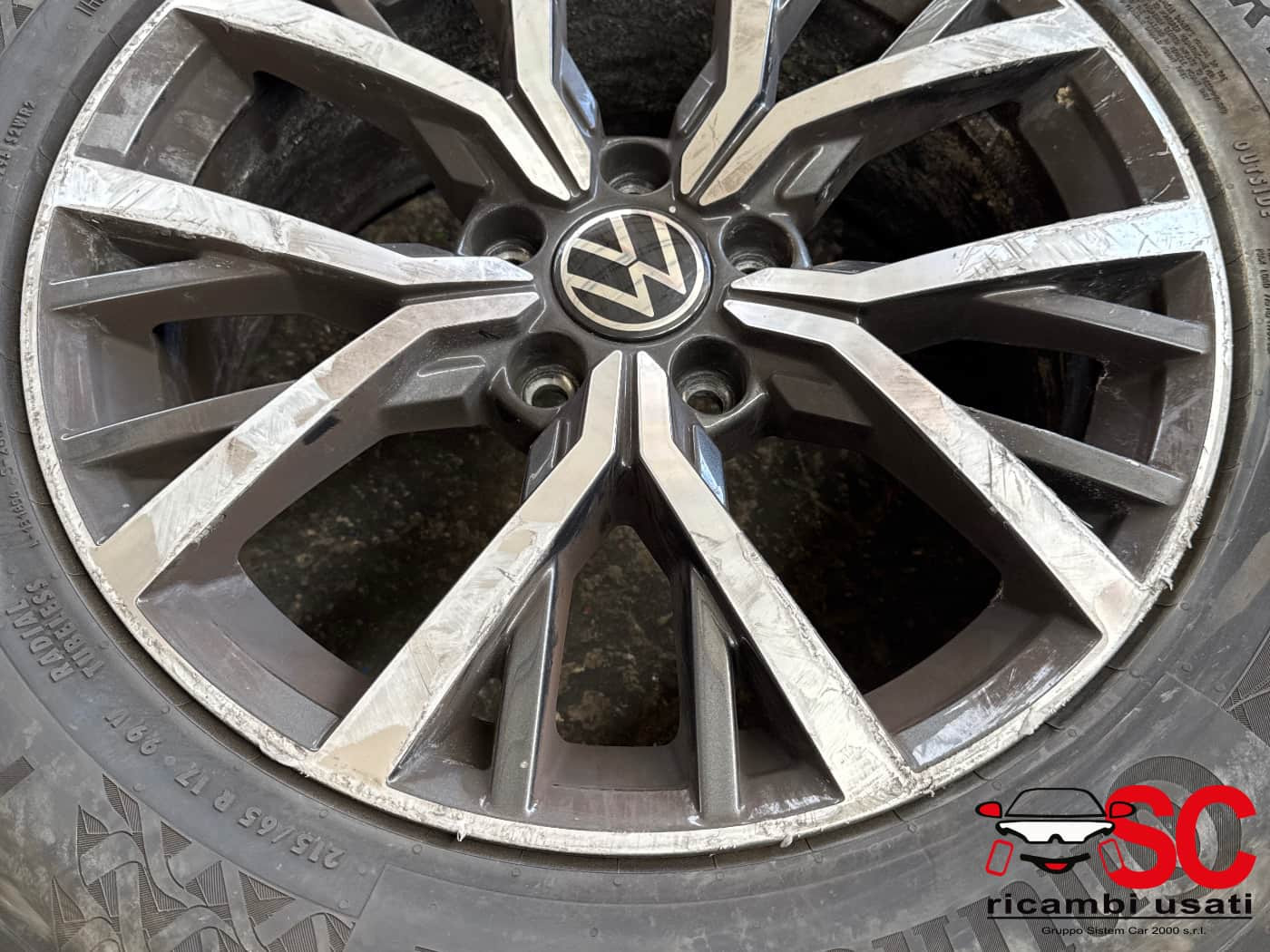 4 CERCHI IN LEGA VOLKSWAGEN Tiguan Restyling Serie 5NA601025AA (20>)