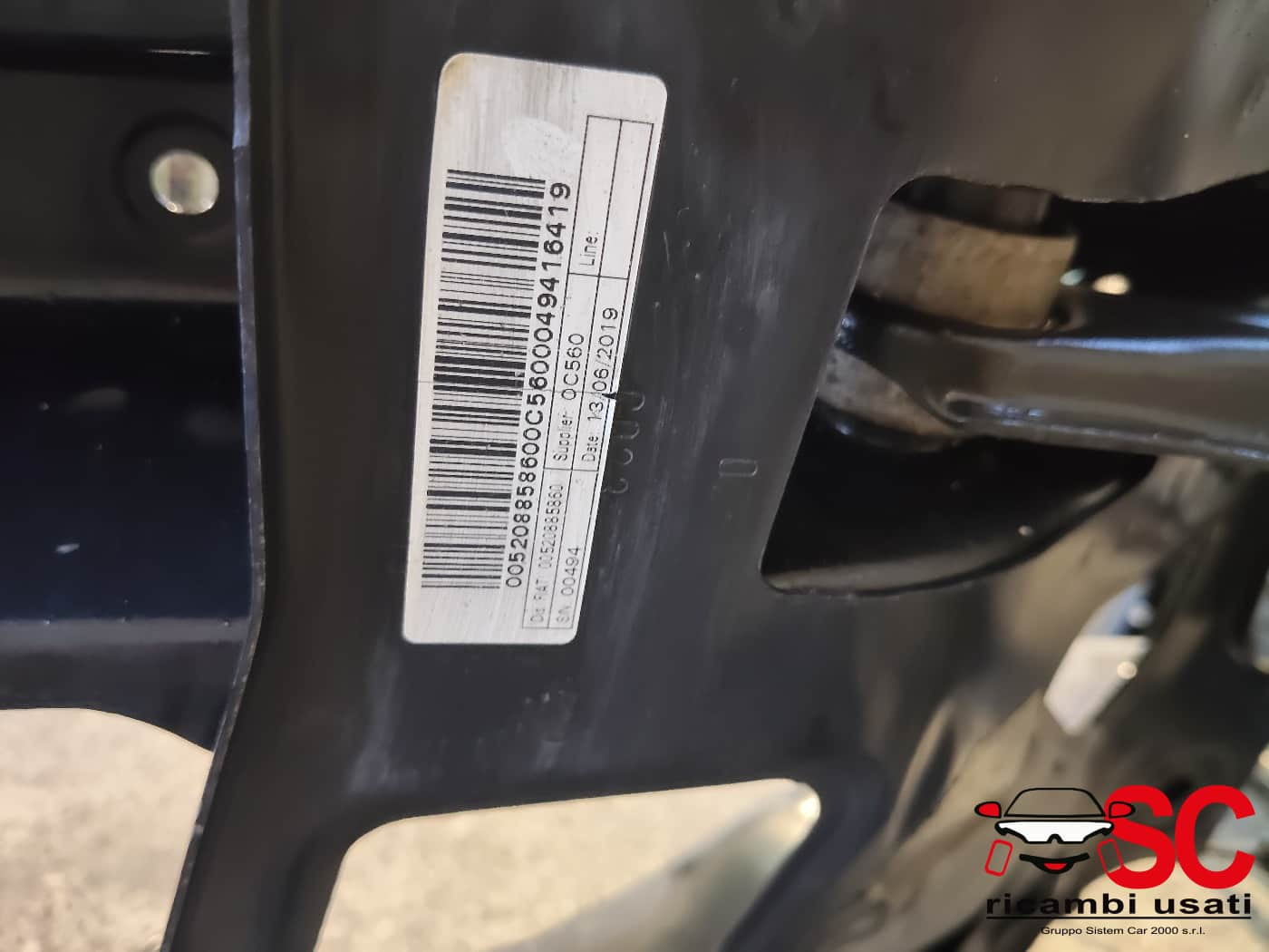 ASSALE POSTERIORE FIAT 500 X Serie diesel (15>)