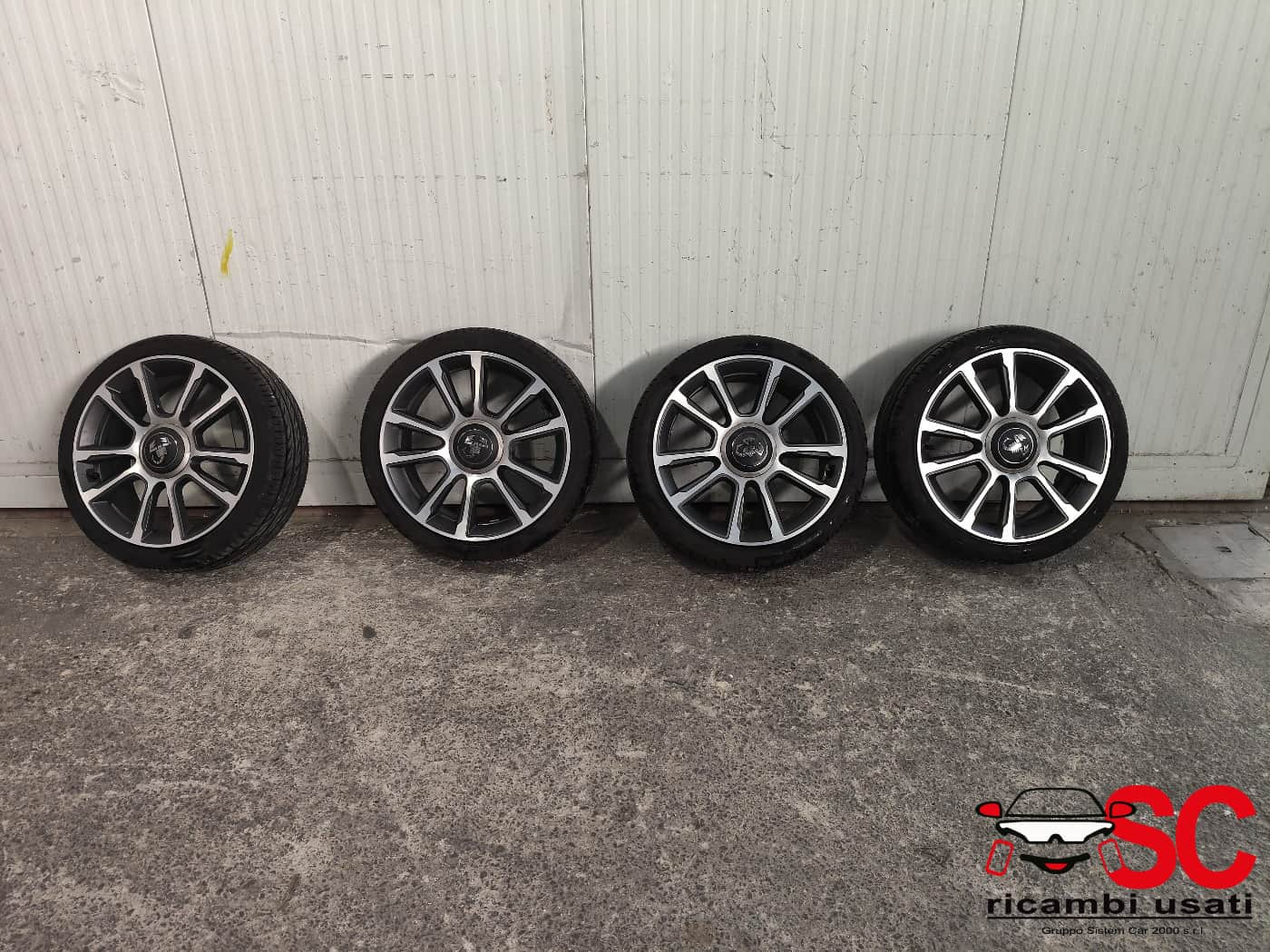 4 CERCHI IN LEGA ABARTH 595 Serie 52009434 (12>19)