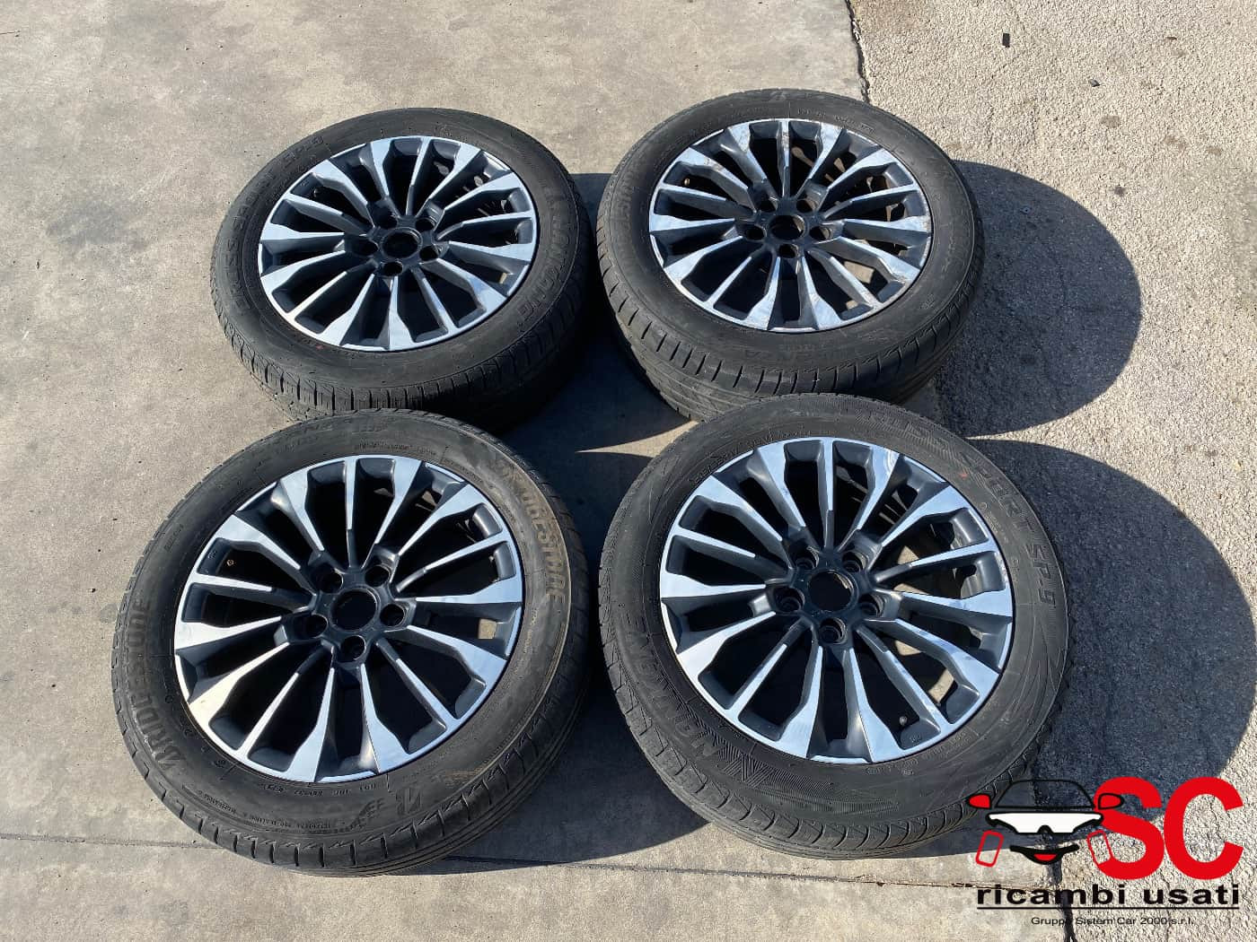 4 CERCHI IN LEGA FIAT 500 X Serie 735690920 (15>)