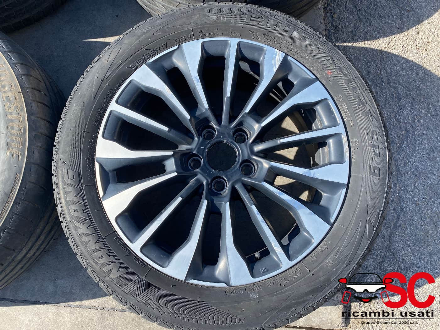 4 CERCHI IN LEGA FIAT 500 X Serie 735690920 (15>)