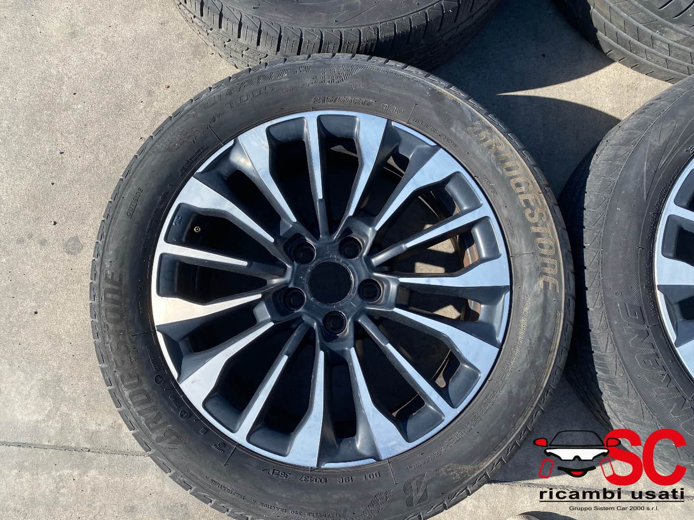4 CERCHI IN LEGA FIAT 500 X Serie 735690920 (15>)