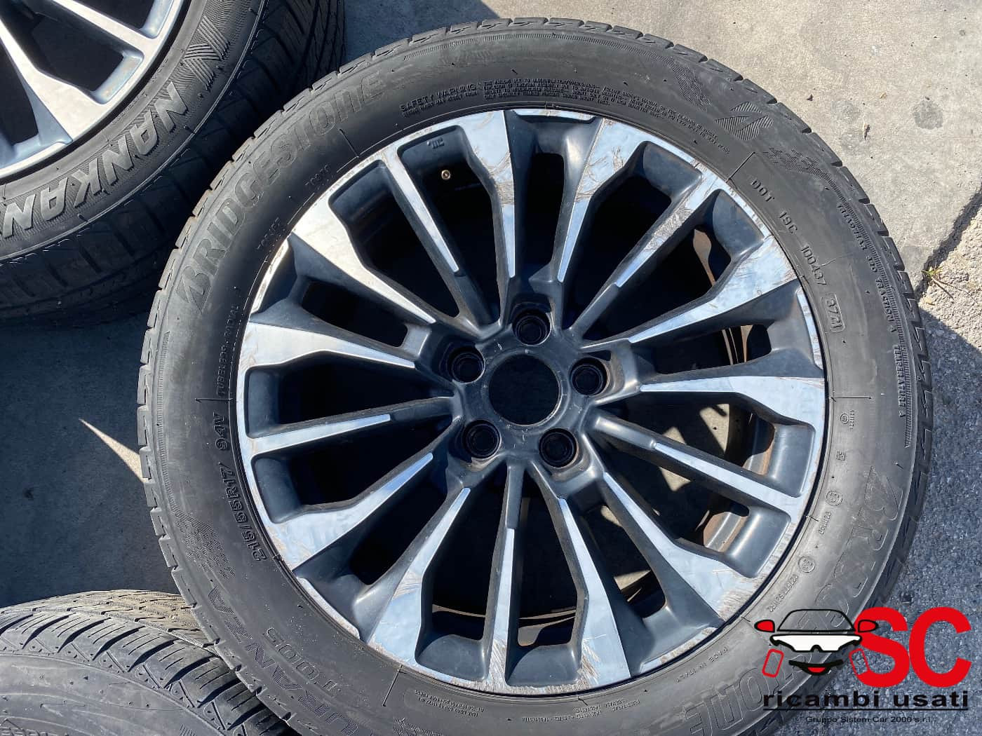 4 CERCHI IN LEGA FIAT 500 X Serie 735690920 (15>)