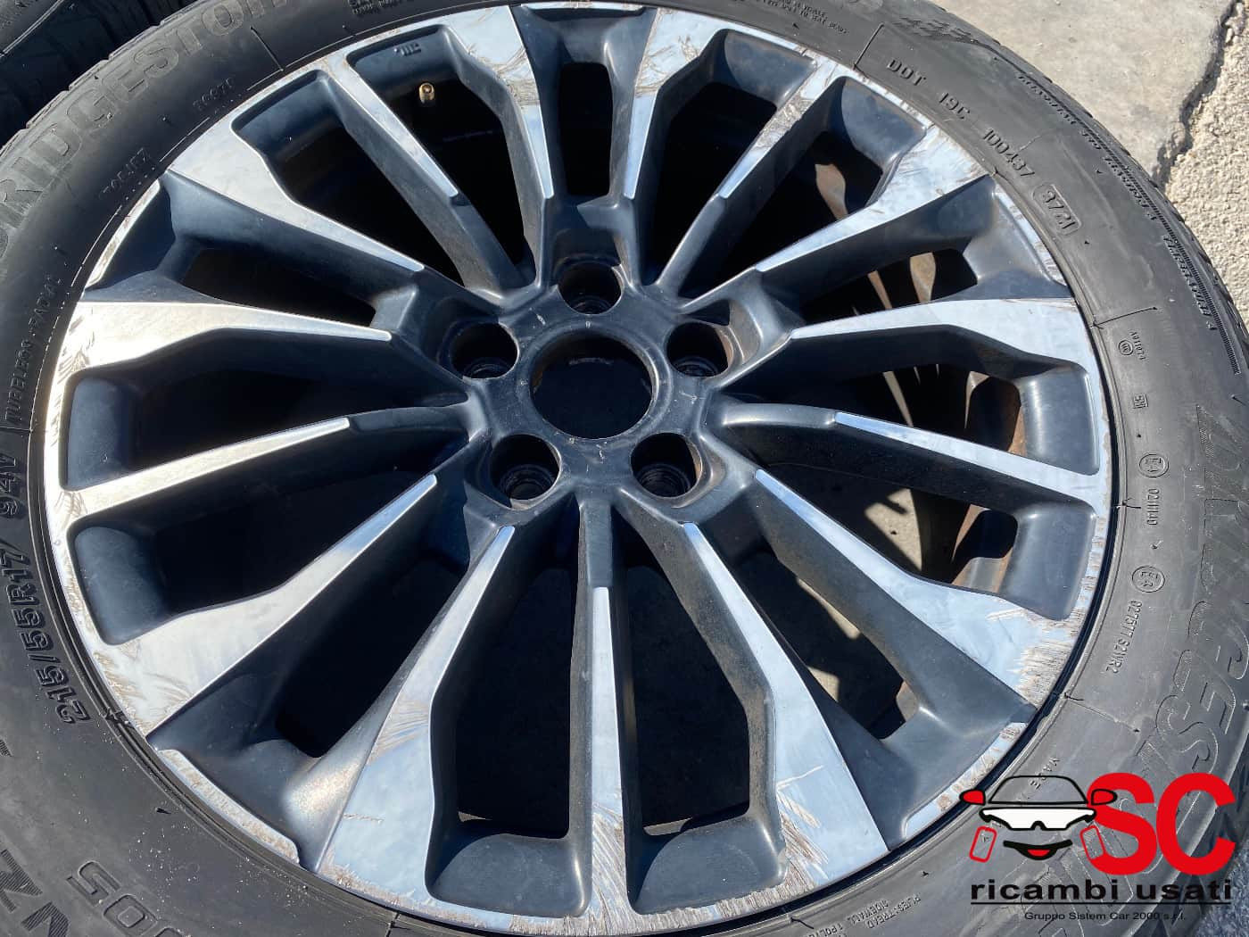 4 CERCHI IN LEGA FIAT 500 X Serie 735690920 (15>)