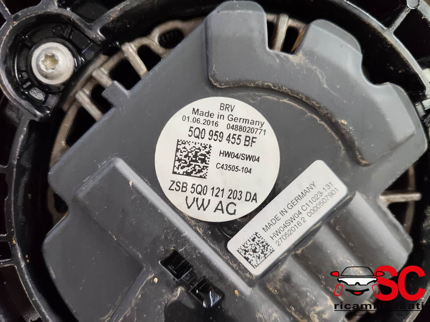 CALANDRA SEAT Ateca Serie 5Q0121251GQ (16>)