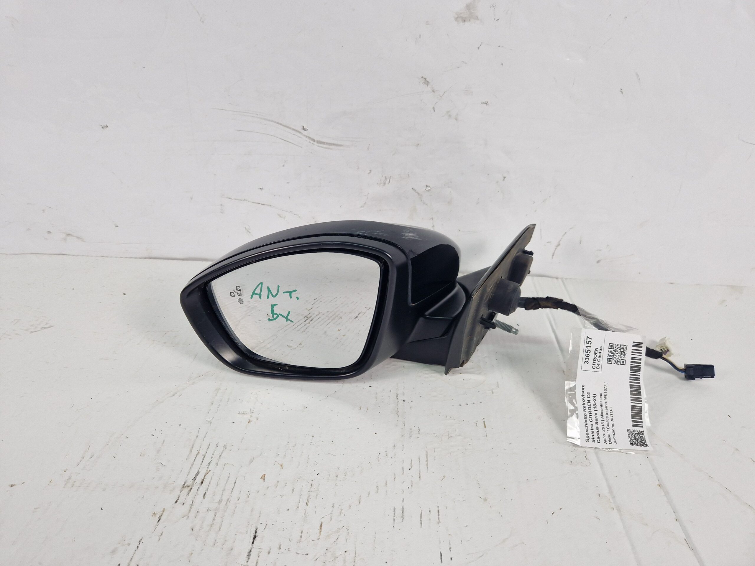 SPECCHIETTO RETROVISORE SINISTRO CITROEN C4 Cactus Serie 98310253XT (18>24)