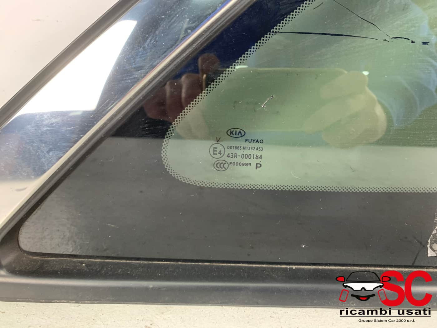 VETRO FISSO POSTERIORE DX KIA Niro Serie 87820G5000 (16>)
