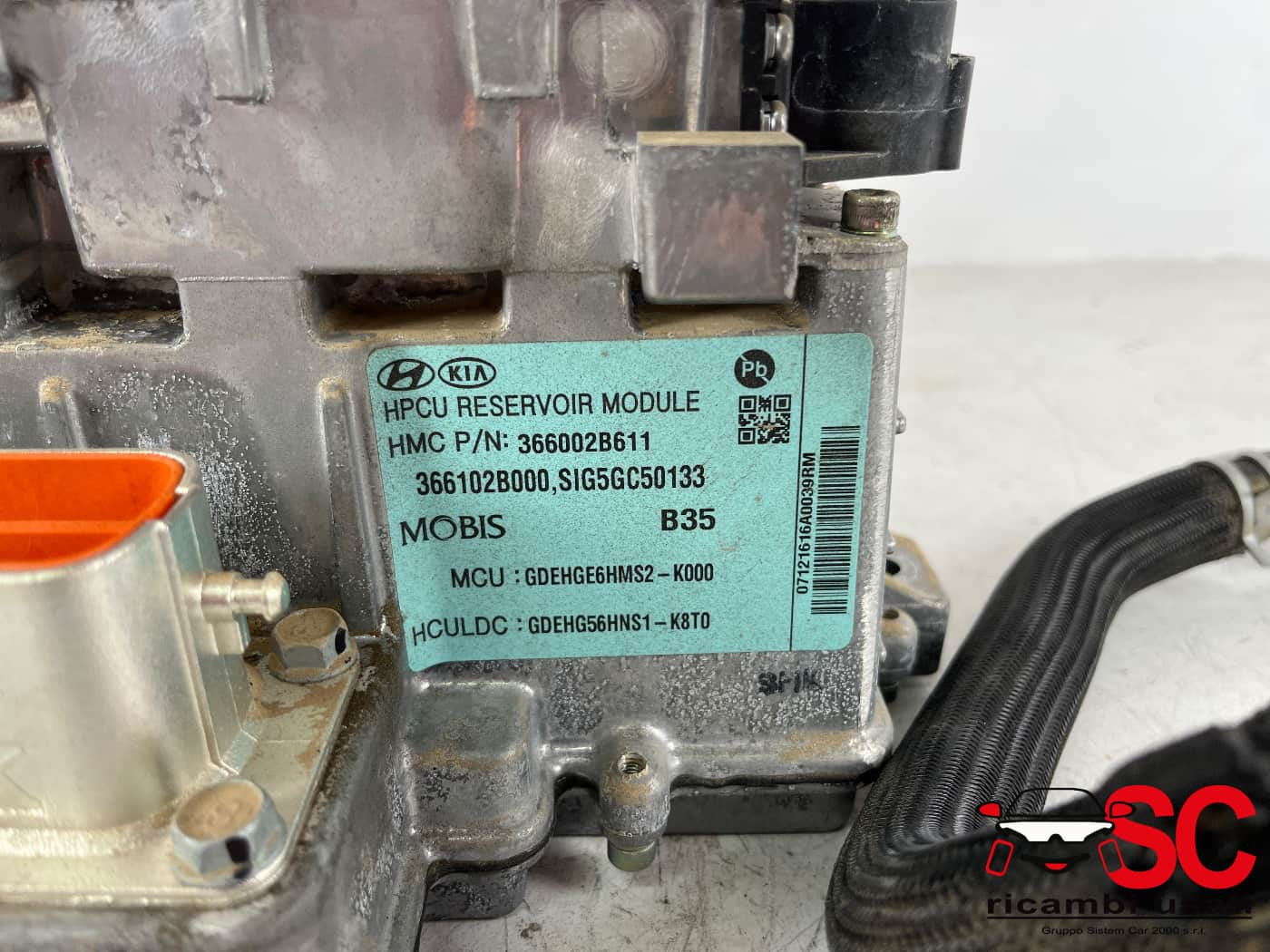 CENTRALINA INVERTER CONVERTITORE CORRENTE CONTINUA DC KIA Niro Serie 366002B611 (16>)