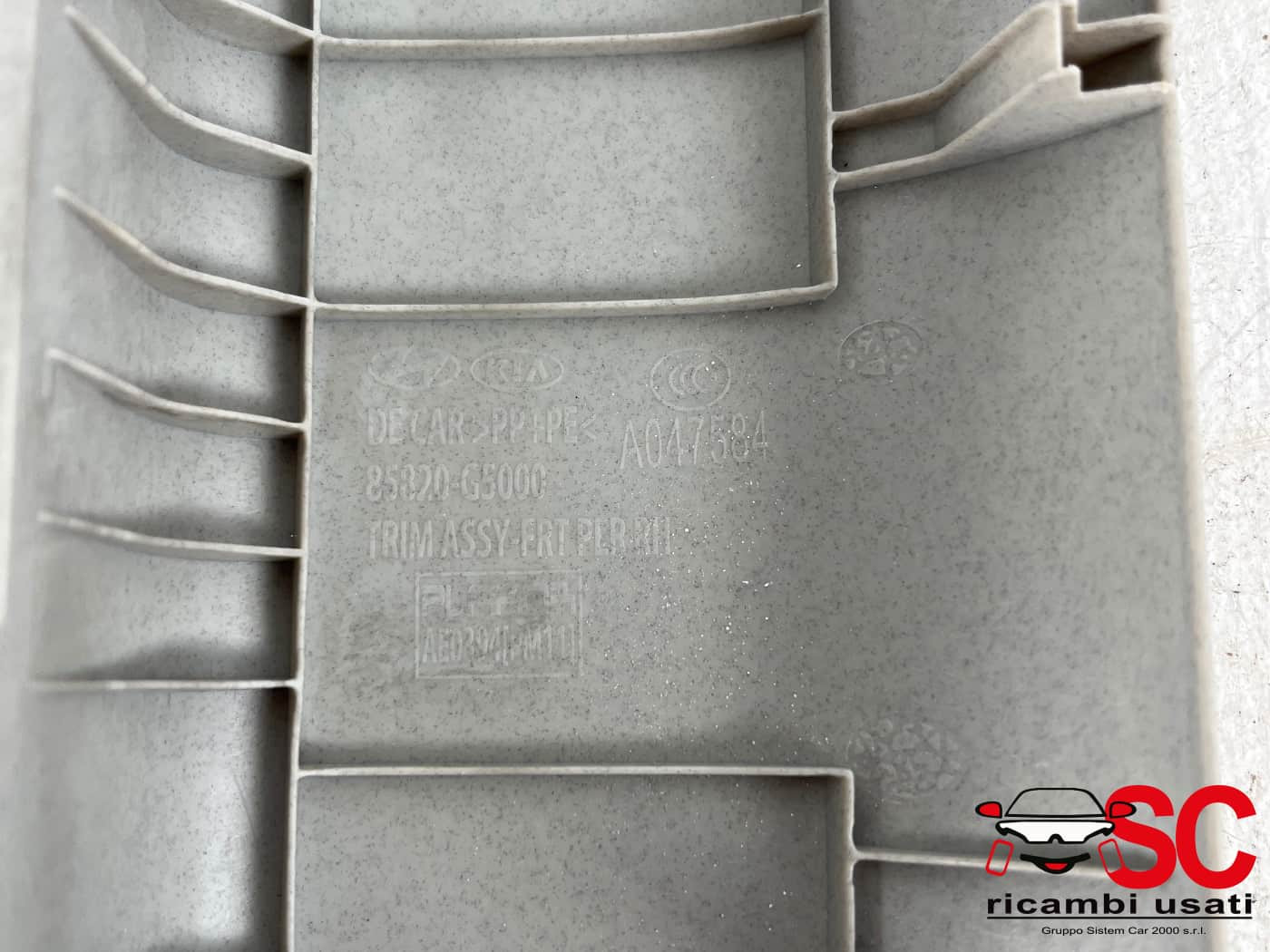 RIVESTIMENTO MONTANTE ANTERIORE SX E DX KIA Niro Serie (16>)