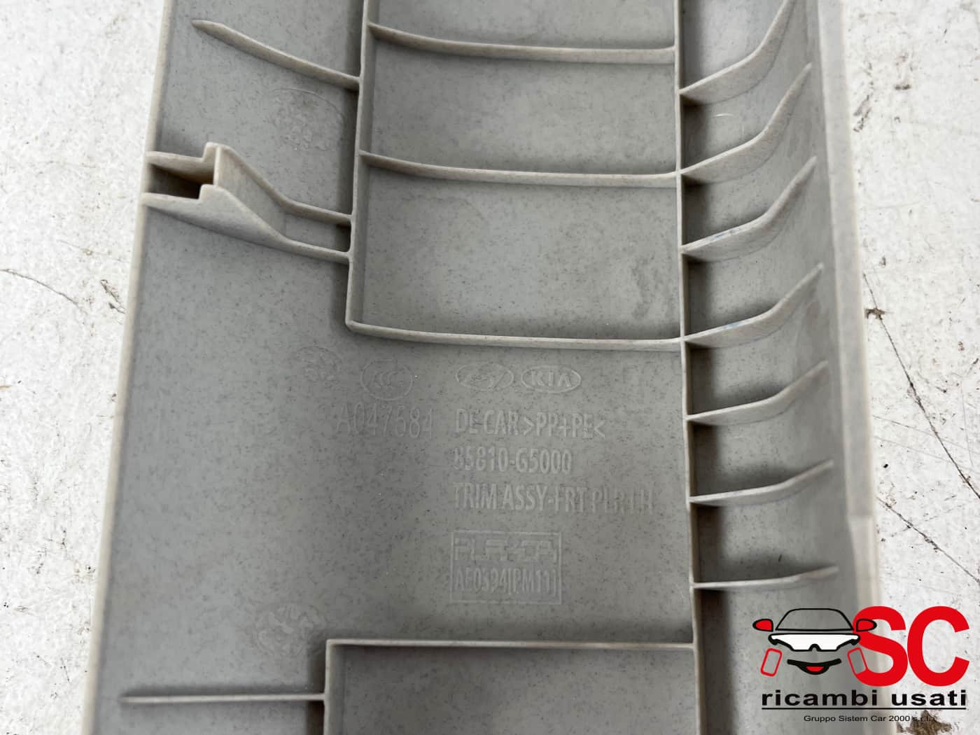 RIVESTIMENTO MONTANTE ANTERIORE SX E DX KIA Niro Serie (16>)