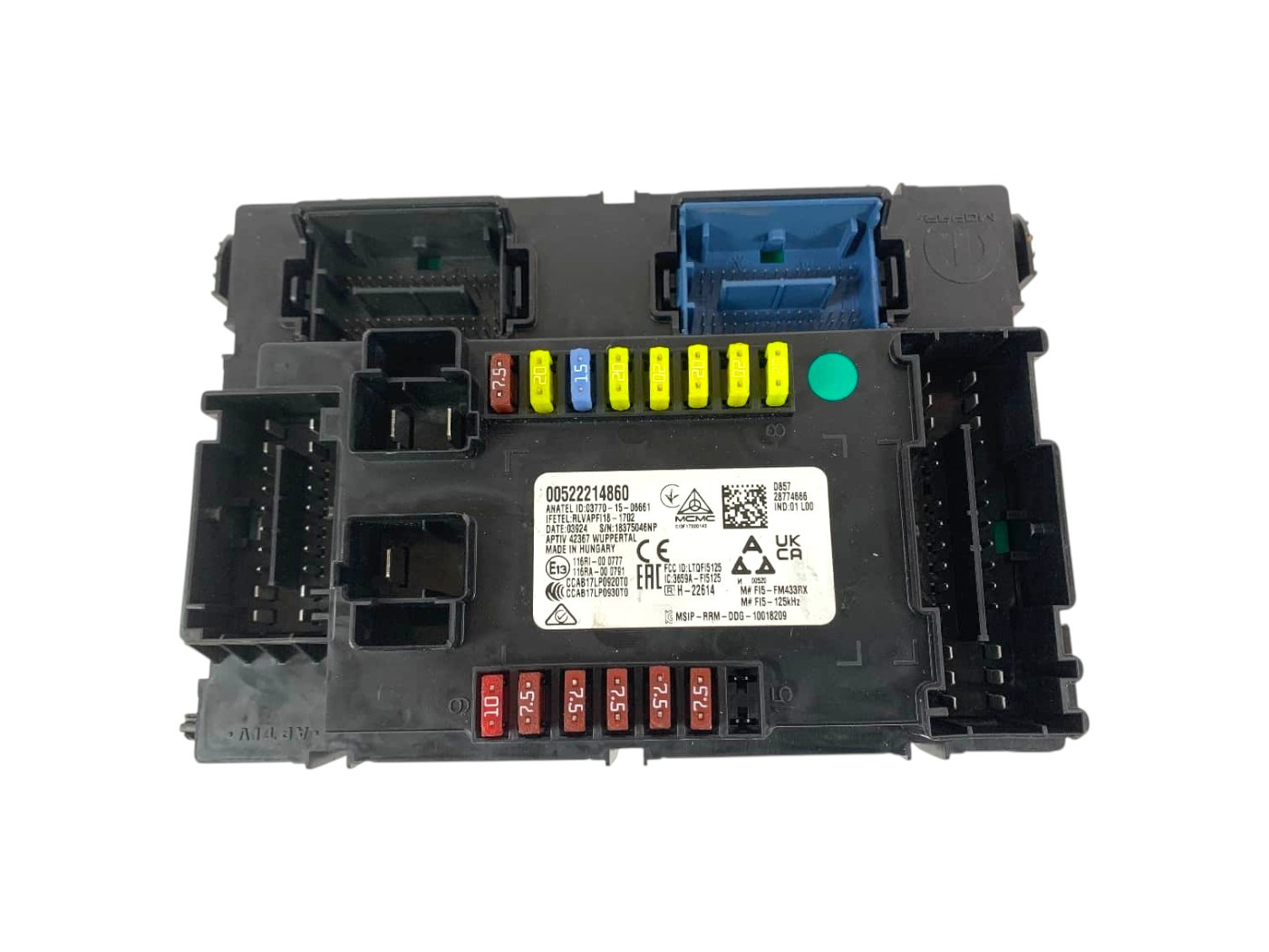 BODY COMPUTER FIAT 500 X Serie 52221486 (15>)