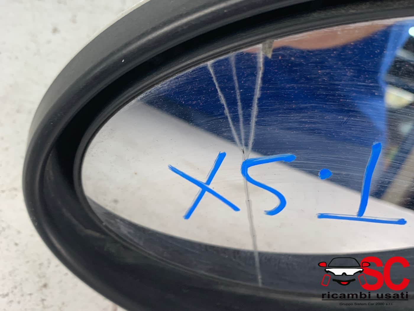 SPECCHIETTO RETROVISORE SINISTRO MINI Cooper 1° Serie 51167192469 (00>06)