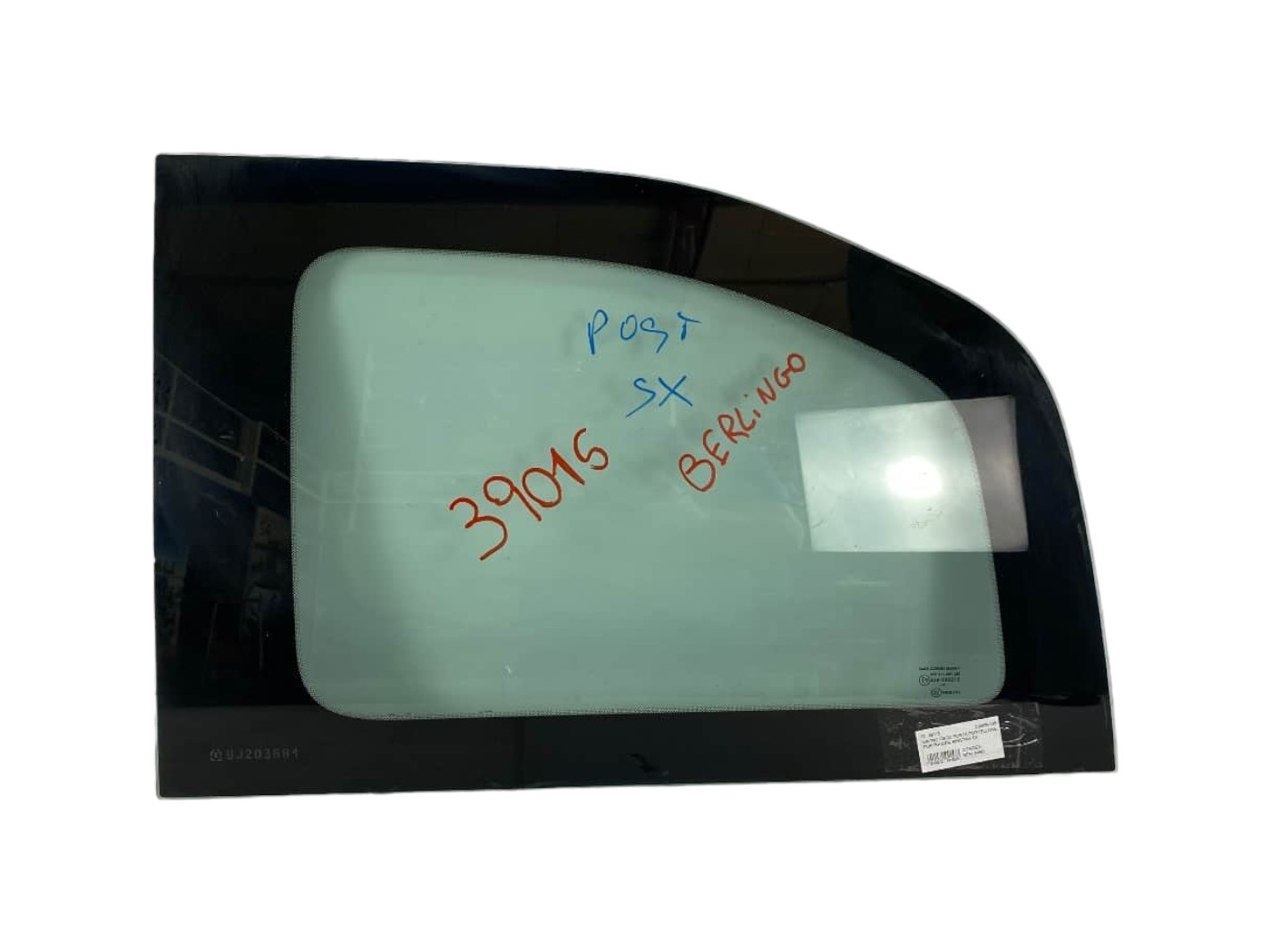 VETRO POSTERIORE SINISTRO PORTA CARICO CITROEN Berlingo 2° Serie (02>08)