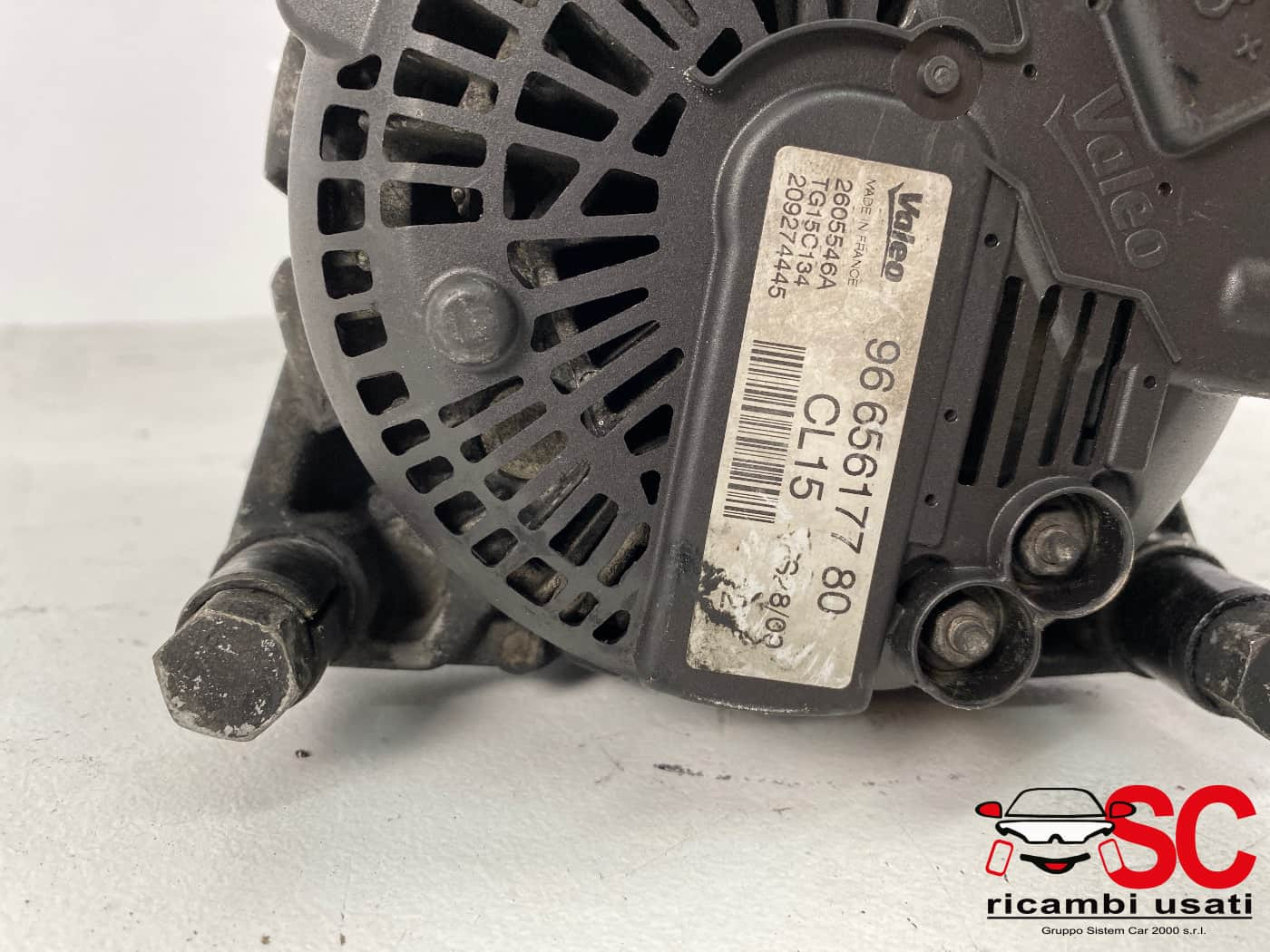 9665617780 9665617780 ALTERNATORE CITROEN Berlingo 2° Serie diesel